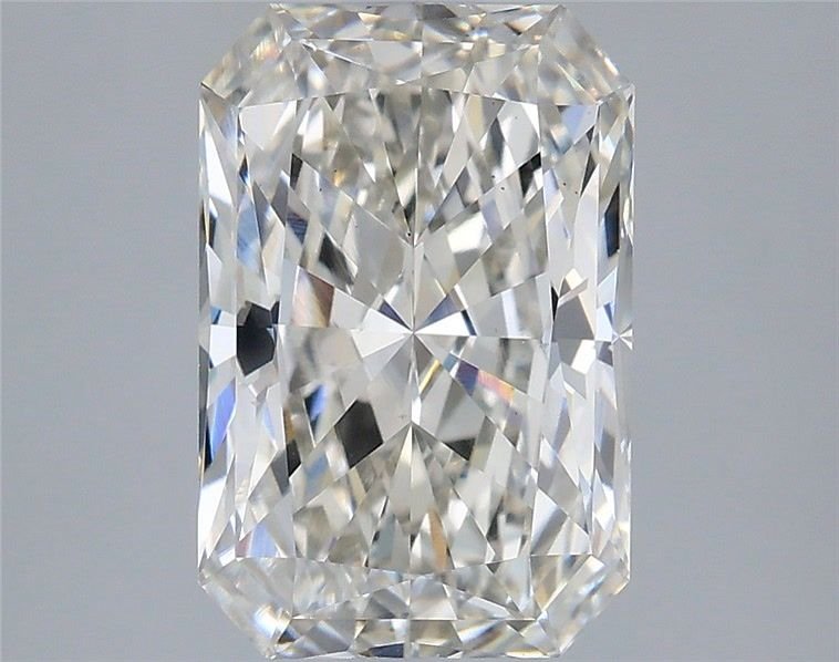 3.11ct H VS2 Rare Carat Ideal Cut Radiant Lab Grown Diamond