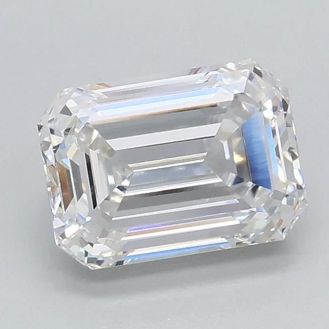 1.01ct E VVS2 Rare Carat Ideal Cut Emerald Lab Grown Diamond