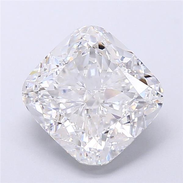 4.04ct D VS1 Rare Carat Ideal Cut Cushion Lab Grown Diamond