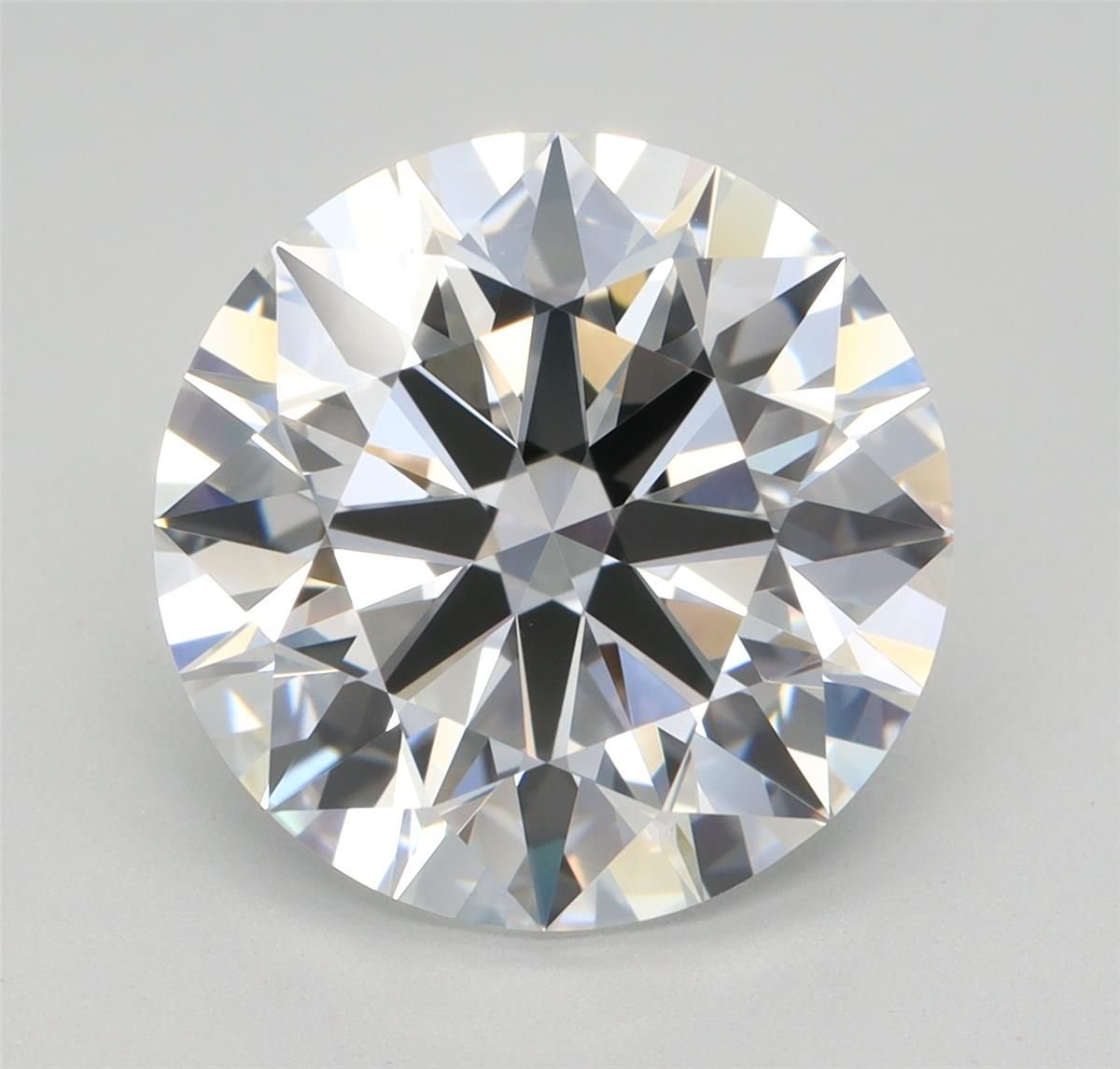 5.01ct F VVS1 Rare Carat Ideal Cut Round Lab Grown Diamond