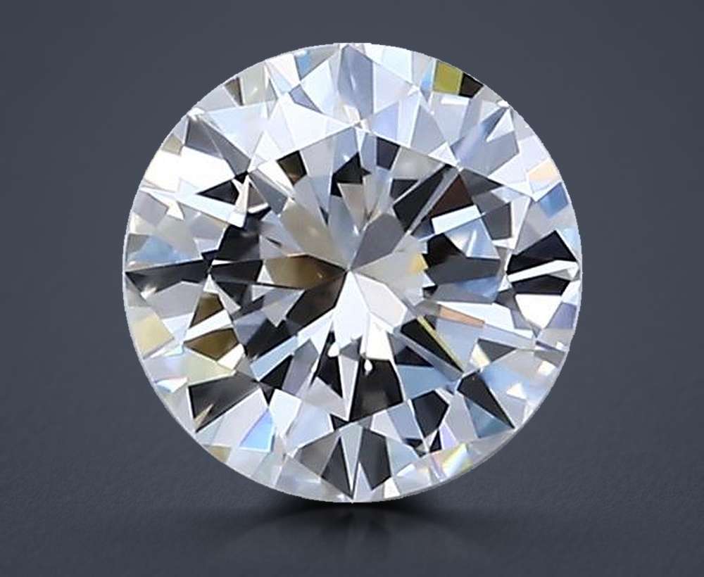 0.87 Carat Round Natural Diamond