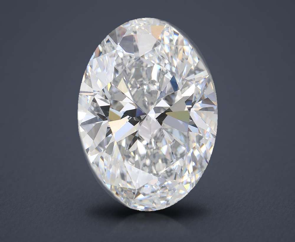 4.06 Carat Oval Lab Diamond