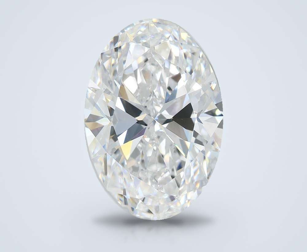 3.40 Carat Oval Lab Diamond