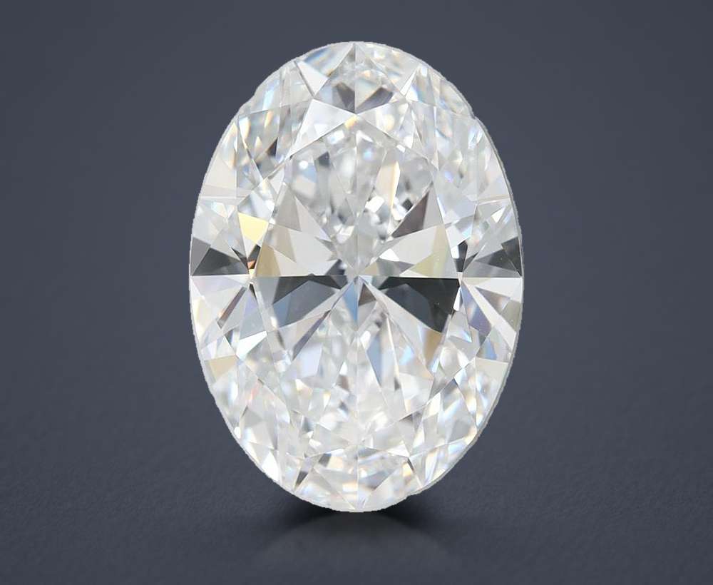 4.00 Carat Oval Lab Diamond