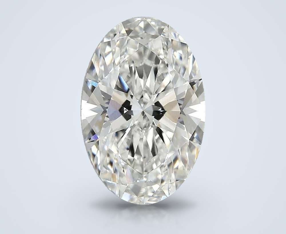 6.31 Carat Oval Lab Diamond