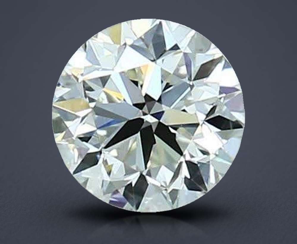 0.90 Carat Round Natural Diamond