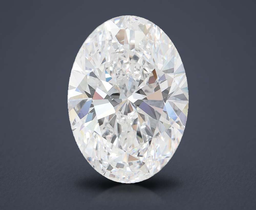 4.10 Carat Oval Lab Diamond