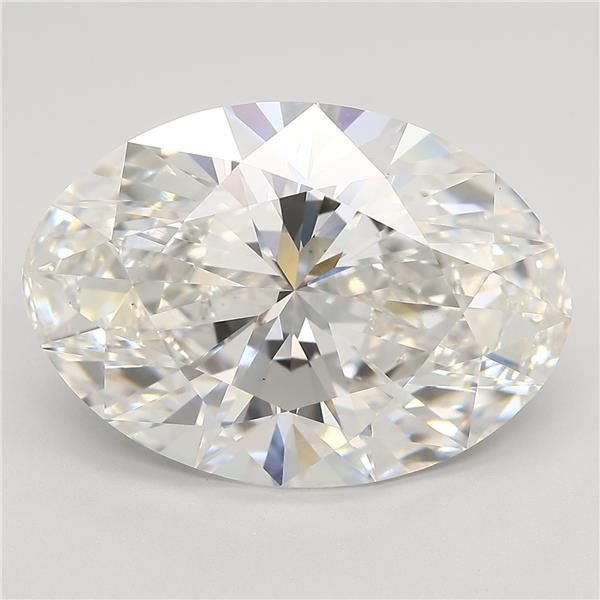 7.41ct G VS1 Rare Carat Ideal Cut Oval Lab Grown Diamond