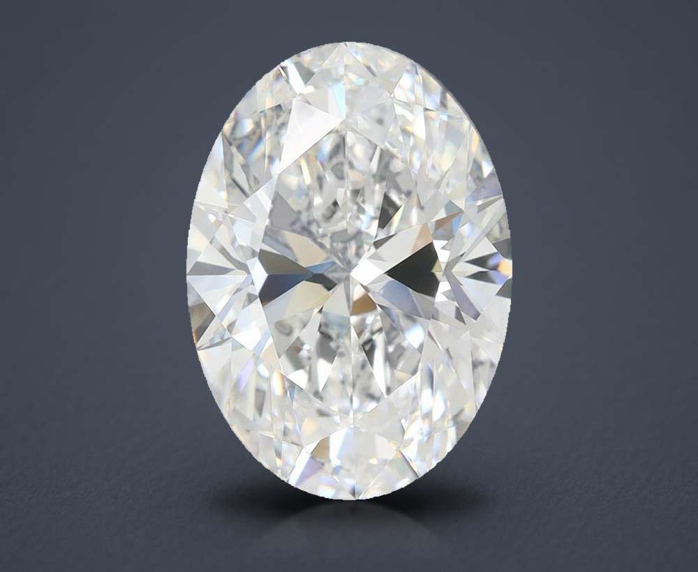 4.13 Carat Oval Lab Diamond