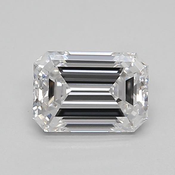 0.56ct D VVS2 Excellent Cut Emerald Lab Grown Diamond