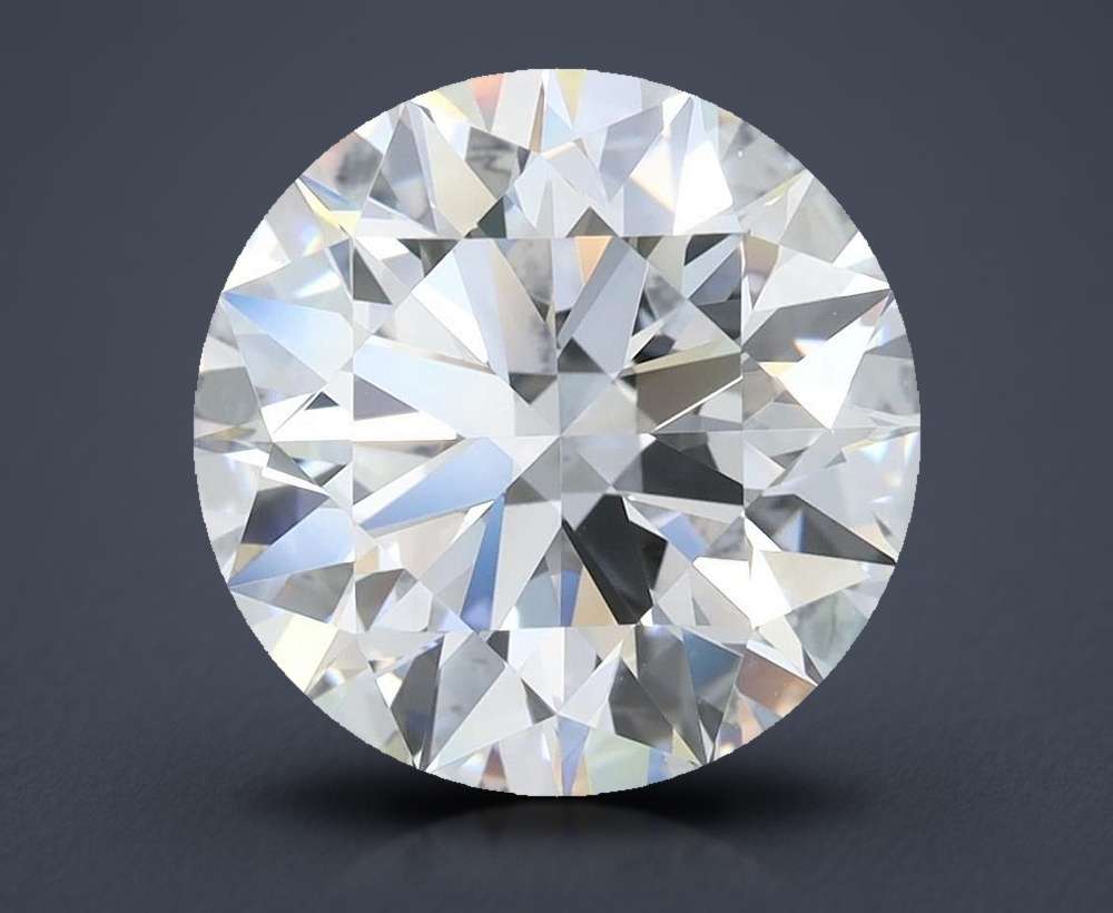 3.79 Carat Round Lab Diamond