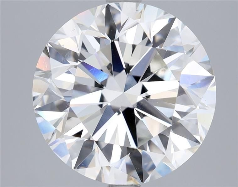 4.01ct H VS2 Very Good Cut Round Diamond
