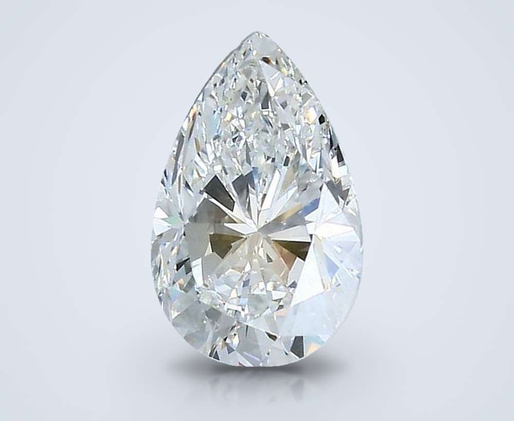 1.55 Carat Pear Natural Diamond
