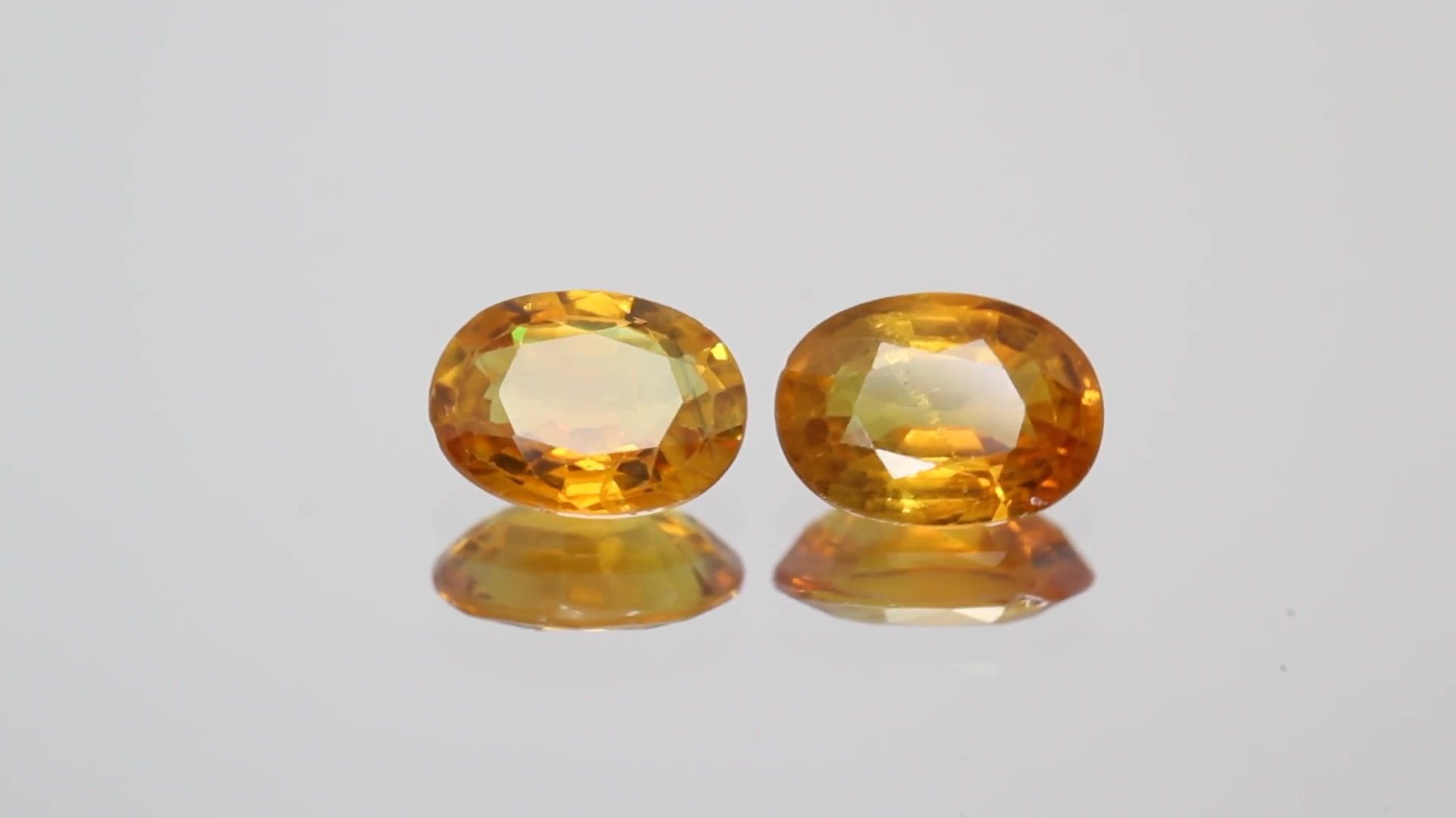 2.21 Carat Yellow Oval Sapphire