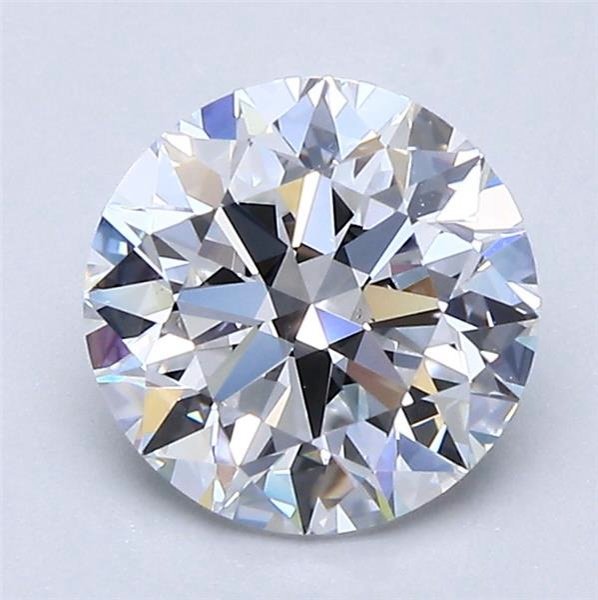 1.70ct D VVS2 Excellent Cut Round Diamond