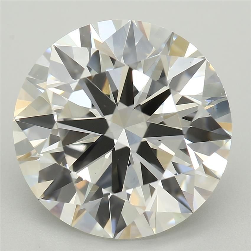 4.02ct E VS1 Rare Carat Ideal Cut Round Lab Grown Diamond