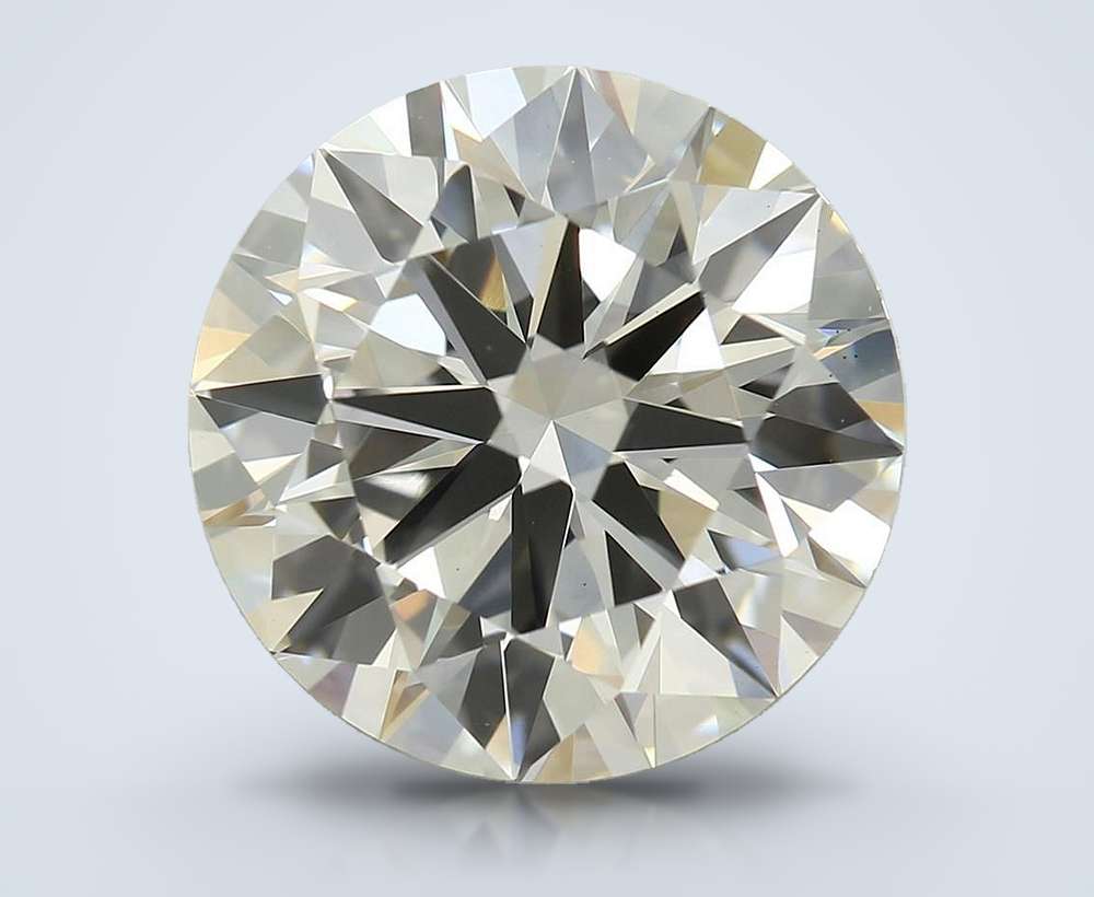 4.02 Carat Round Lab Diamond