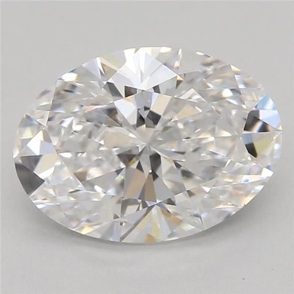1.27ct D VS1 Rare Carat Ideal Cut Oval Lab Grown Diamond