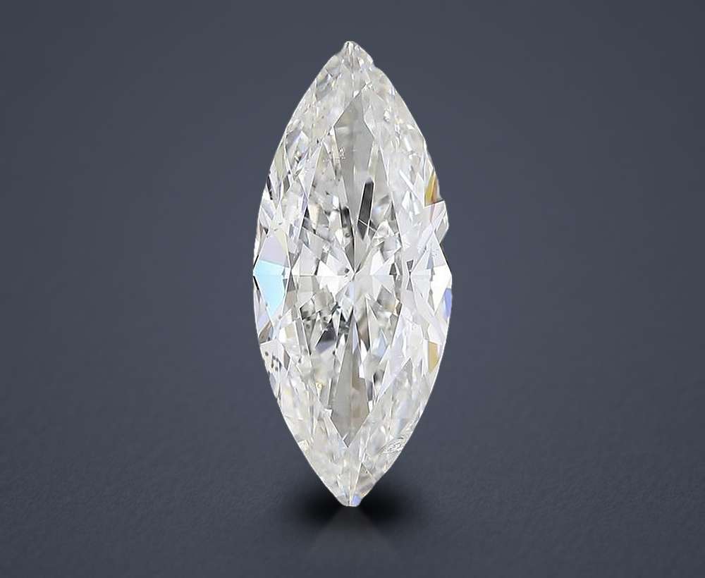 3.67 Carat Marquise Natural Diamond