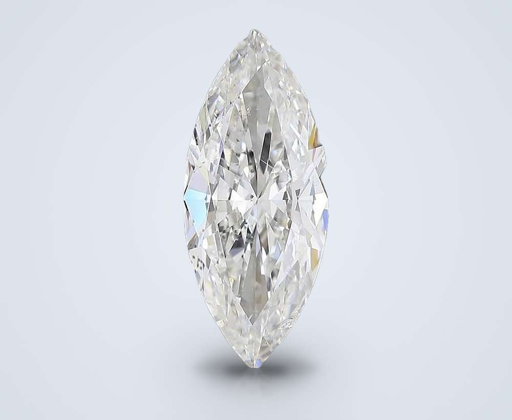 3.67 Carat Marquise Natural Diamond