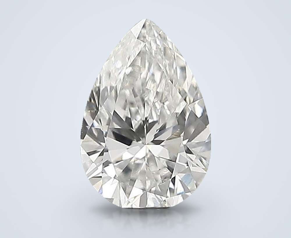 0.60 Carat Pear Lab Diamond