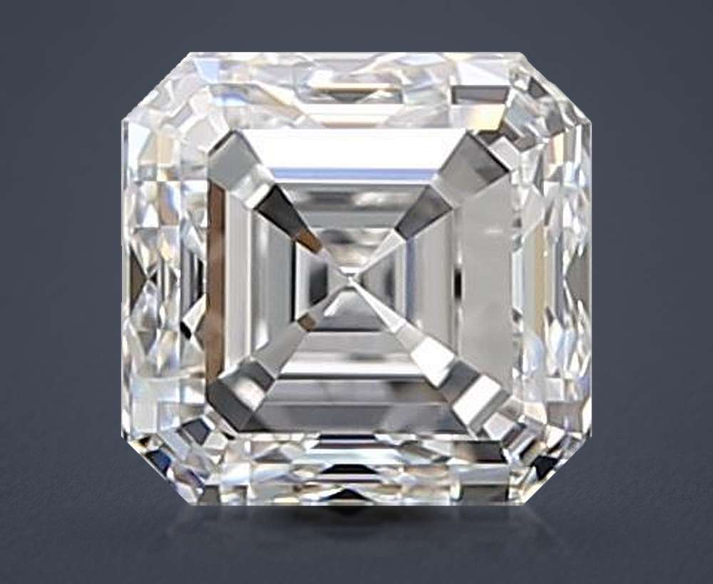 0.70 Carat Asscher Natural Diamond