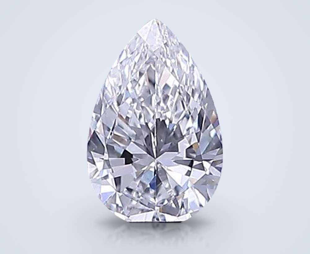 0.40 Carat Pear Lab Diamond