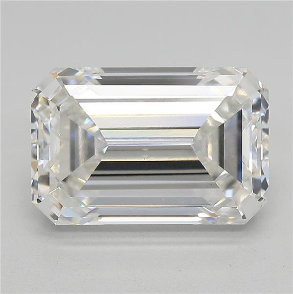 5.03ct G VS1 Rare Carat Ideal Cut Emerald Lab Grown Diamond