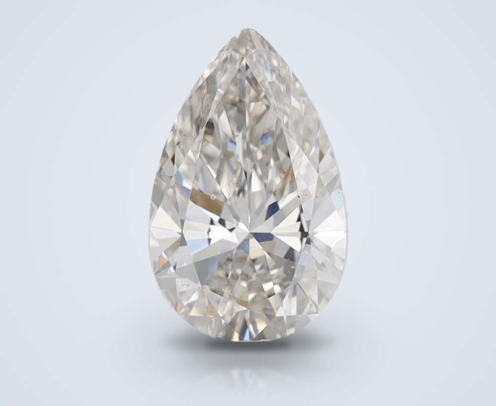 1.50 Carat Pear Lab Diamond