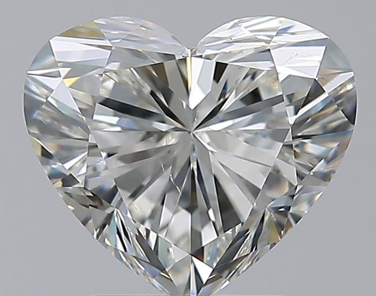 2.21ct I SI1 Rare Carat Ideal Cut Heart Diamond