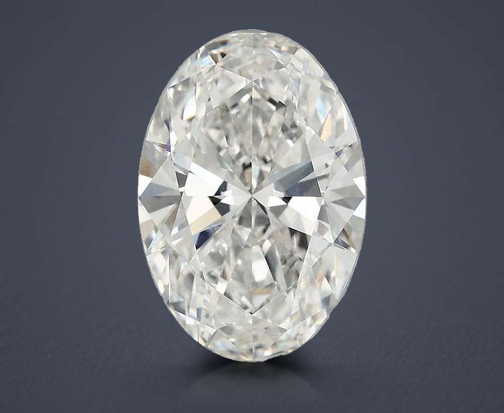 3.86 Carat Oval Lab Diamond