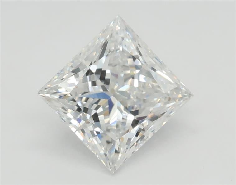 1.01ct D VVS2 Rare Carat Ideal Cut Princess Lab Grown Diamond