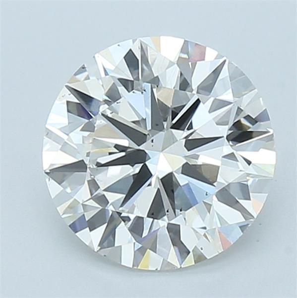 3.00ct E SI1 Excellent Cut Round Lab Grown Diamond