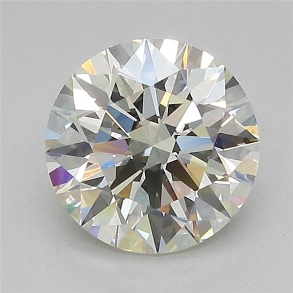 2.01ct J VS1 Rare Carat Ideal Cut Round Lab Grown Diamond