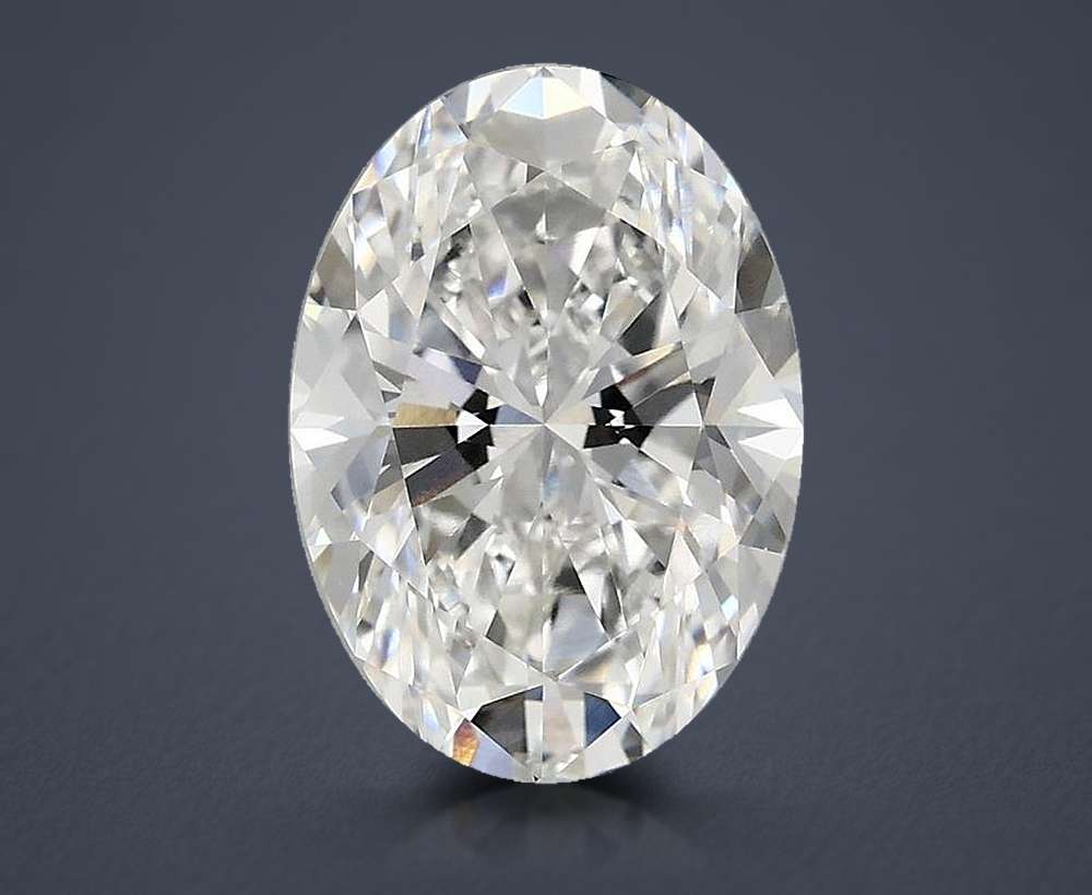 2.81 Carat Oval Lab Diamond