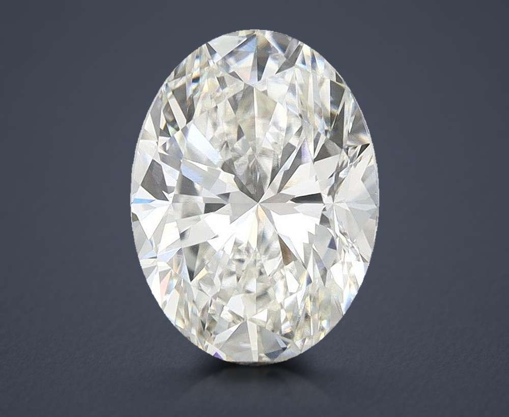 4.01 Carat Oval Lab Diamond
