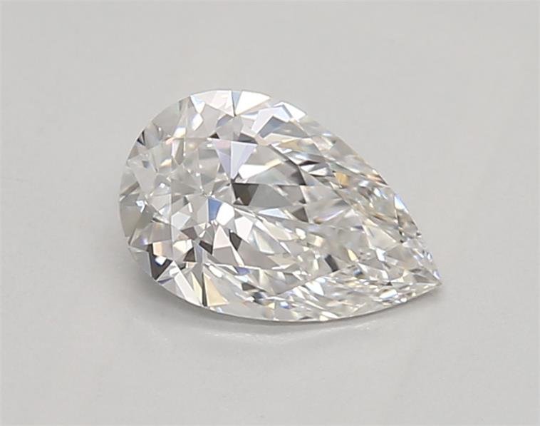 0.66ct E VVS2 Rare Carat Ideal Cut Pear Lab Grown Diamond
