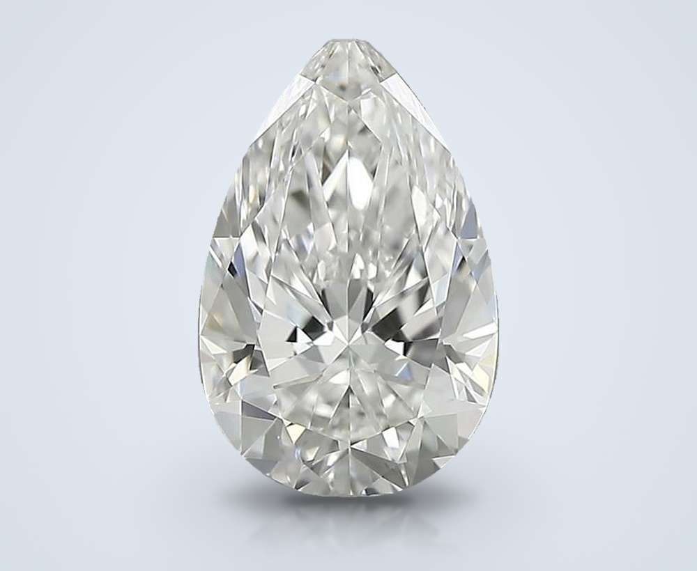 0.81 Carat Pear Natural Diamond