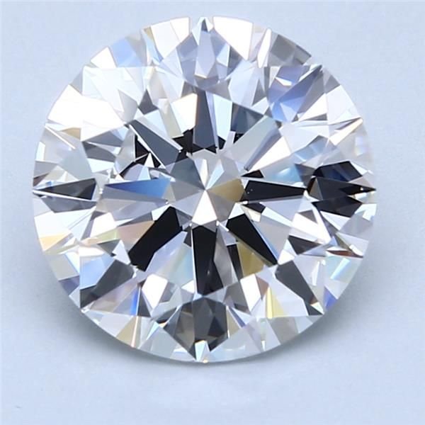 3.79ct D IF Rare Carat Ideal Cut Round Diamond