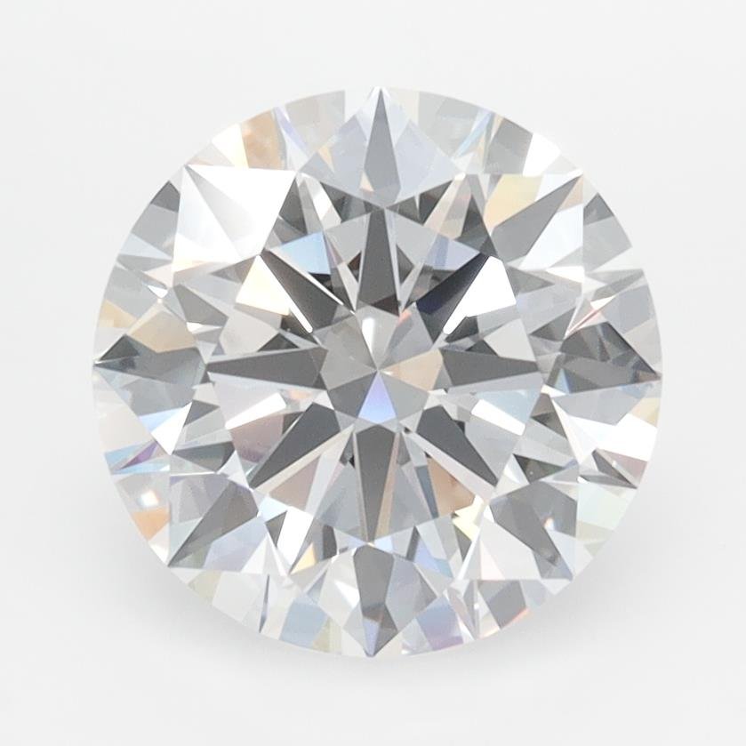 2.55ct D VVS1 Rare Carat Ideal Cut Round Lab Grown Diamond