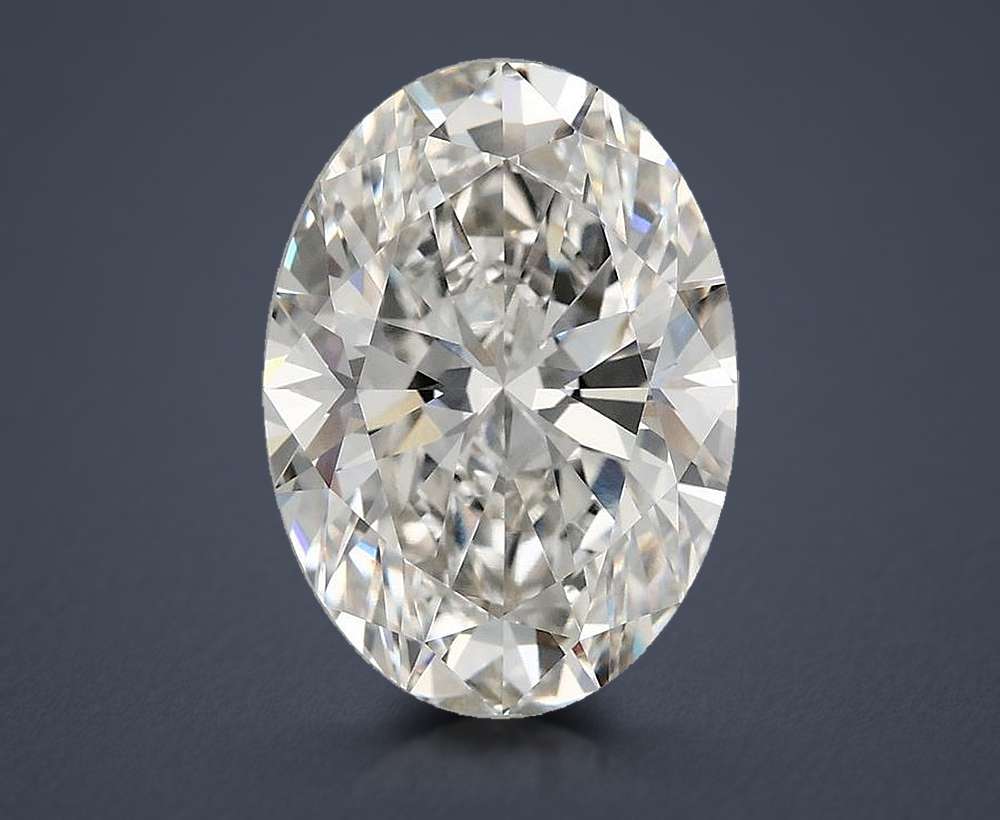 4.93 Carat Oval Lab Diamond