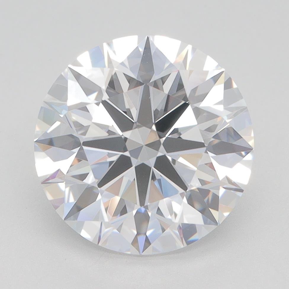 3.55ct D VVS2 Rare Carat Ideal Cut Round Lab Grown Diamond