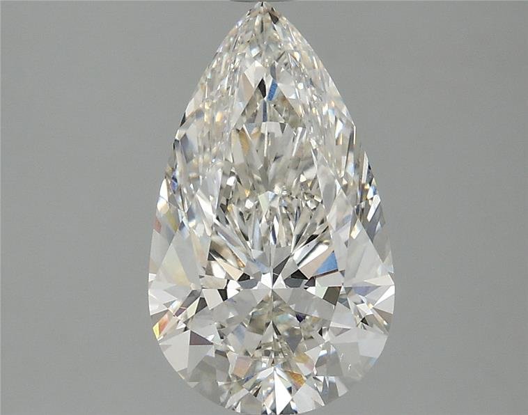 2.45ct H VS1 Rare Carat Ideal Cut Pear Lab Grown Diamond