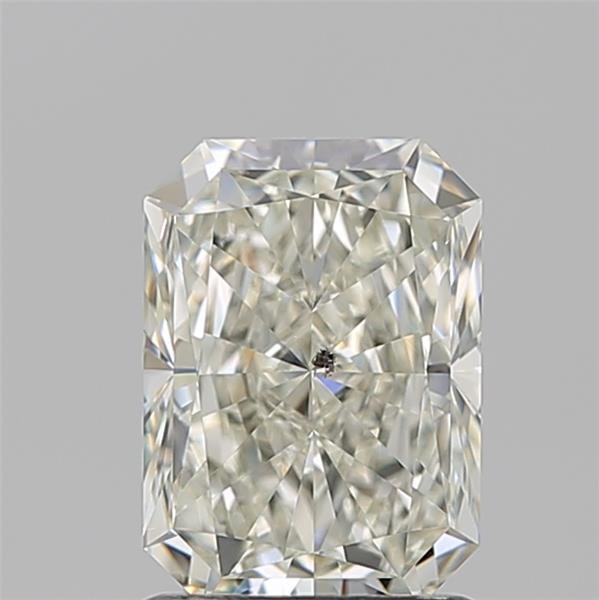 1.52ct K SI2 Rare Carat Ideal Cut Radiant Diamond