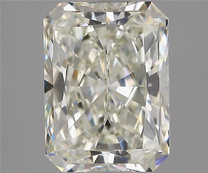 2.02ct K VS2 Rare Carat Ideal Cut Radiant Diamond