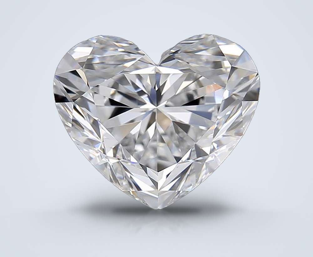 4.04 Carat Heart Natural Diamond