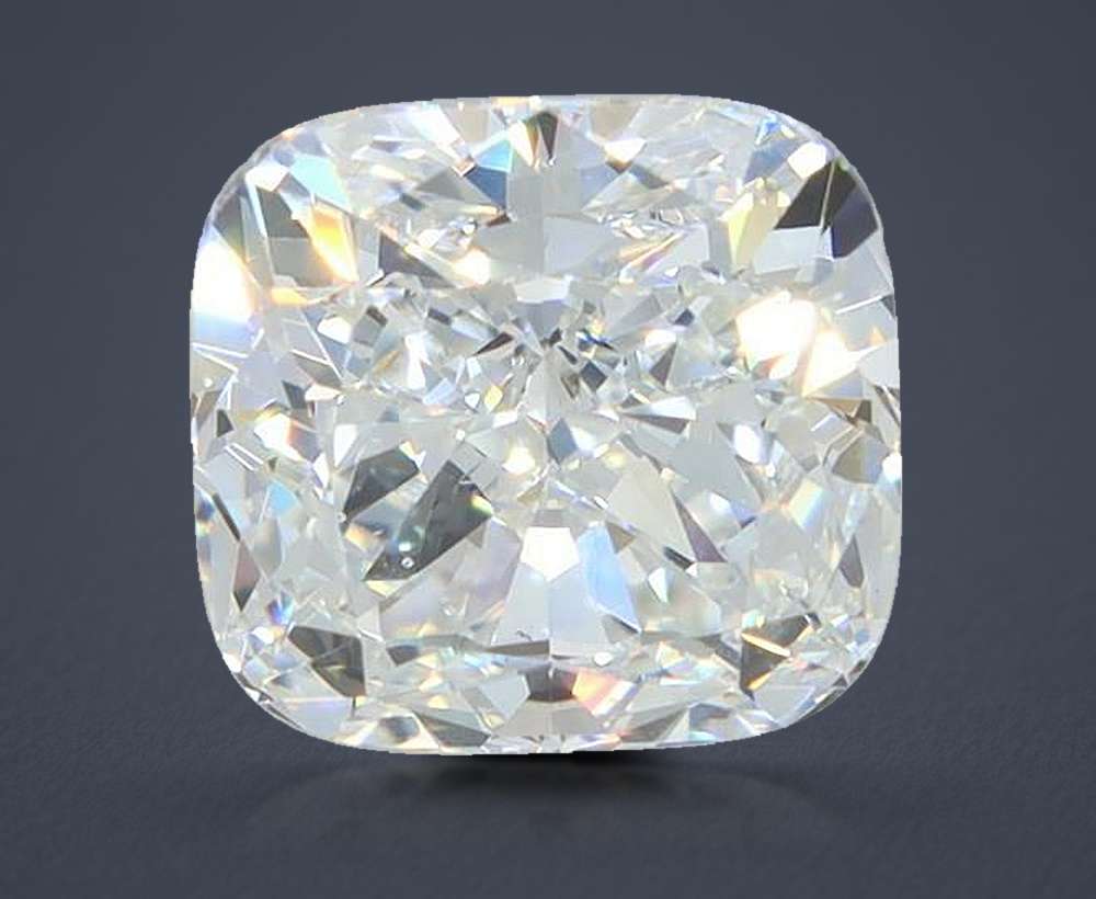 3.41 Carat Cushion Natural Diamond