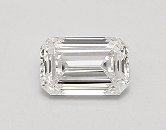 0.64ct D VVS2 Rare Carat Ideal Cut Emerald Lab Grown Diamond