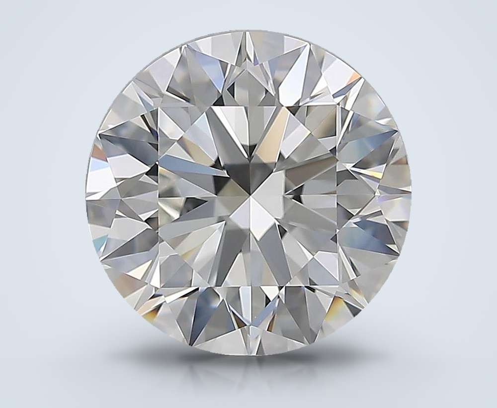 4.40 Carat Round Natural Diamond