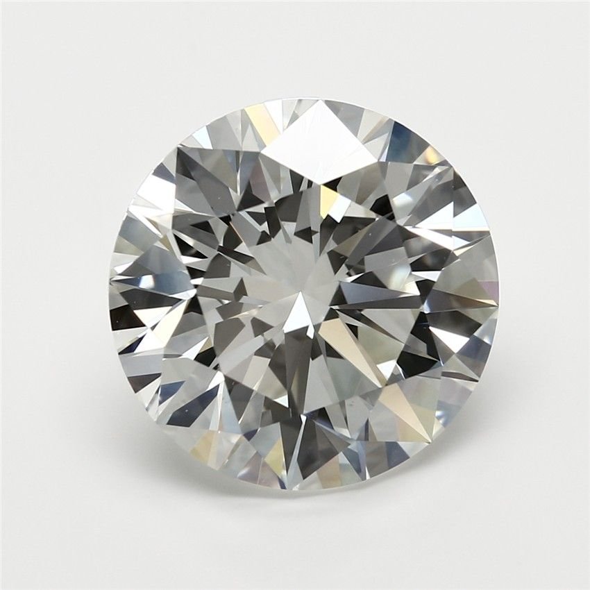 5.07ct I VS2 Rare Carat Ideal Cut Round Diamond